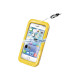 CELLY WPCIPH03 - Involucro protettivo impermeabile per cellulare - plastica, silicone - giallo - per Apple iPhone 5, 5s