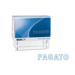 Timbro Printer 20/L G7 - PAGATO - 14 x 38 mm - autoinchiostrante - Colop