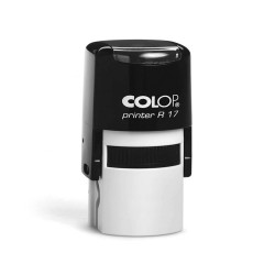 Timbro Printer R17 - diametro 17 mm - 3 righe - personalizzabile - autoinchiostrante - Colop