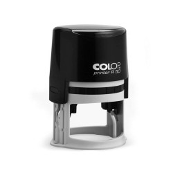 Timbro Printer R50 - diametro 50 mm - 6 righe - personalizzabile - autoinchiostrante - Colop