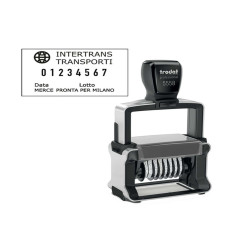 Timbro Professional 4.0 5558/PL Numeratore - 8 colonne - 5 mm - autoinchiostrante - Trodat