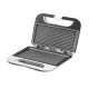 Tostiera a piastre Tostina - 13x23 cm - 750 W - bianco - Melchioni family