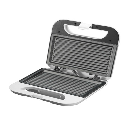 Tostiera a piastre Tostina - 13x23 cm - 750 W - bianco - Melchioni family