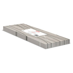 Tovaglia linea Airlaid - 100 x 100 cm - perla / tortora - Fato - conf. 25 pezzi