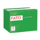 Tovagliolo - carta - 24 x 24 cm - 2 veli - verde smeraldo - Fato - conf. 100 pezzi