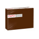 Tovagliolo linea AirLaid - carta - 40 x 40 cm - cacao - Fato - conf. 50 pezzi
