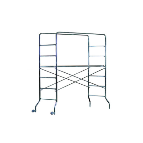Trabattello Trio - 130 x 60 cm - H 188 cm - acciaio zincato - Marchetti