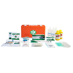 Valigetta di pronto soccorso Medic 2 - 39,5x27x13,5 cm - oltre 3 persone - arancio - PVS