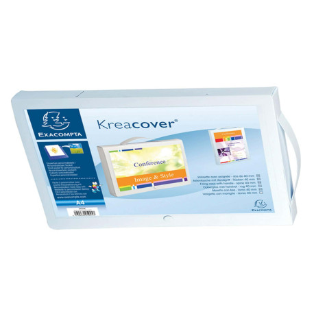 Valigetta Kreacover PPL personalizzabile - 24 x 32 cm - dorso 4 cm - Exacompta