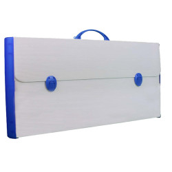 Valigetta polionda 235/R - 37x60cm - dorso 5cm rigido - Favorit