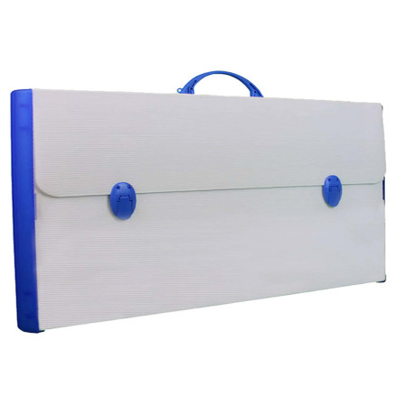 Valigetta polionda 235/R - 37x60cm - dorso 5cm rigido - Favorit