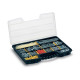 Valigetta portaminuterie ProOrganizer 16" - 39,5 x 30,5 x 6 cm - PPL - trasparente/nero - Terry