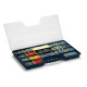 Valigetta portaminuterie ProOrganizer 24" - 51 x 33 x 6 cm - PPL - trasparente/nero - Terry
