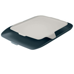 Vaschetta portacorrispondenza - con vassoio organizer Cosy - grigio - Leitz