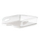 Vaschetta portacorrispondenza - Maxi - 34,5 x 27,8 x 11 cm - cristallo - Arda