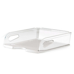 Vaschetta portacorrispondenza - Maxi - 34,5 x 27,8 x 11 cm - cristallo - Arda