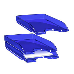 Vaschetta portacorrispondenza 200+H - 34,8 x 25,7 x 6,6 cm - electric blue - Cep