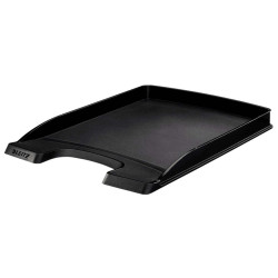 Vaschetta portacorrispondenza Leitz Plus Slim - 25,5 x 36 x 3,7 cm - nero - Leitz