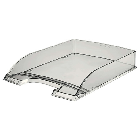 Vaschetta portacorrispondenza Leitz Plus Standard - 25,5 x 7 x 36 cm - fumé trasparente - Leitz