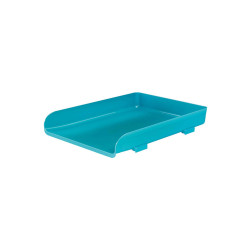 Vaschetta portacorrispondenza Mydesk - 33,5 x 25,4 x 7 cm - turchese - Arda