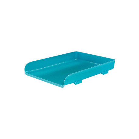 Vaschetta portacorrispondenza Mydesk - 33,5 x 25,4 x 7 cm - turchese - Arda