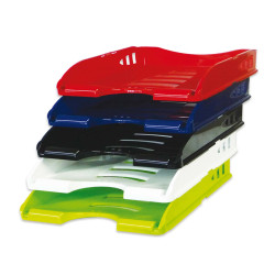 Vaschetta portacorrispondenza Sunrise - 33,5 x 25,4 x 7 cm - nero - Arda