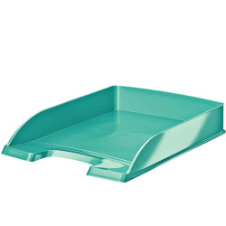 Vaschetta portacorrispondenza WOW - 25,5 x 35,7 x 7 cm - acqua marina - Leitz