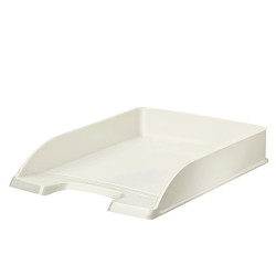Vaschetta portacorrispondenza WOW - 25,5 x 35,7 x 7 cm - bianco metallizzato - Leitz