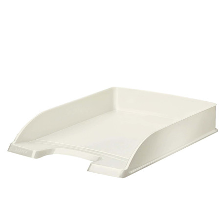 Vaschetta portacorrispondenza WOW - 25,5 x 35,7 x 7 cm - bianco metallizzato - Leitz
