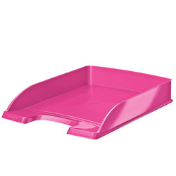 Vaschetta portacorrispondenza WOW - 25,5 x 35,7 x 7 cm - fucsia metallizzato - Leitz