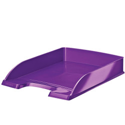 Vaschetta portacorrispondenza WOW - 25,5 x 35,7 x 7 cm - viola - Leitz