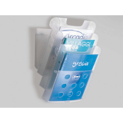 Vaschette portariviste da parete - Tecnostyl - set 3 tasche A4