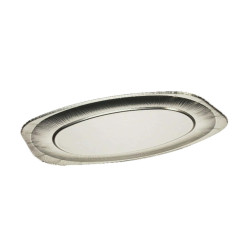 Vassoio in alluminio - 35 x 24,3 x 2,1 cm - Cuki professional - conf. 10 pezzi