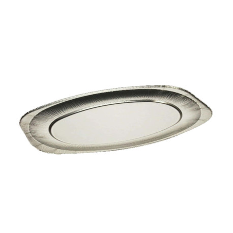 Vassoio in alluminio - 35 x 24,3 x 2,1 cm - Cuki professional - conf. 10 pezzi