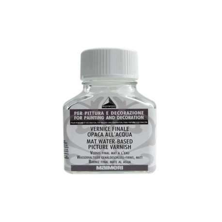 Vernice finale opaca all'acqua - 75 ml - Maimeri