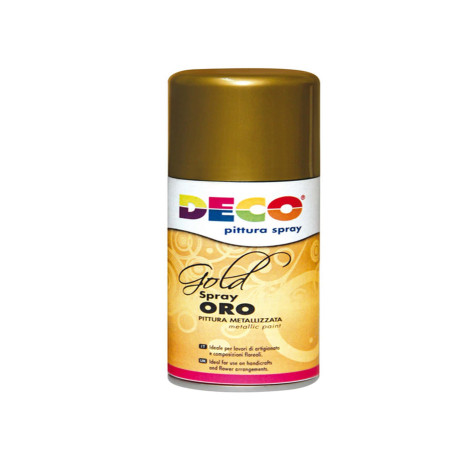 Vernice spray - 150ml - oro - DECO