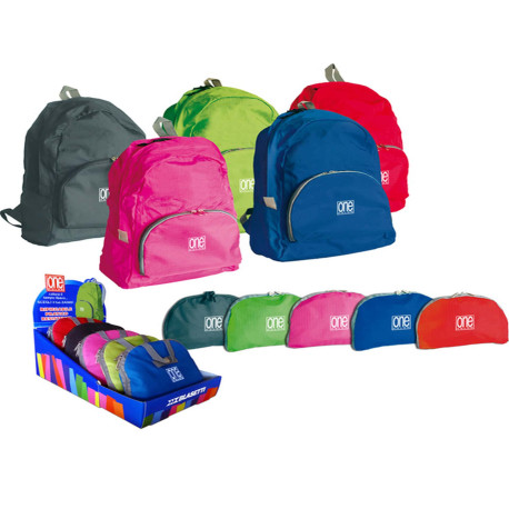 Zainetto ripiegabile 2217 One Color - colori assortiti - Blasetti
