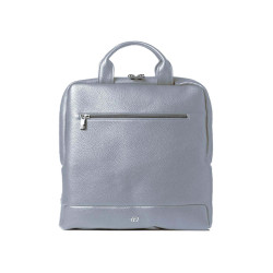 Zaino slim Gate Trended - 28 x 38 x 10 cm - ecopelle - azzurro - In Tempo