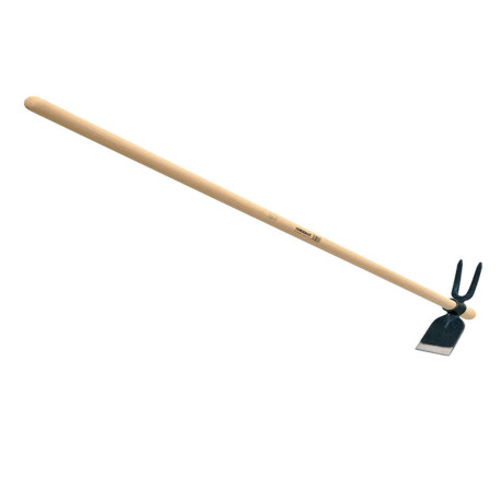 Zappa quadra bidente - manico 125 cm - Verdemax