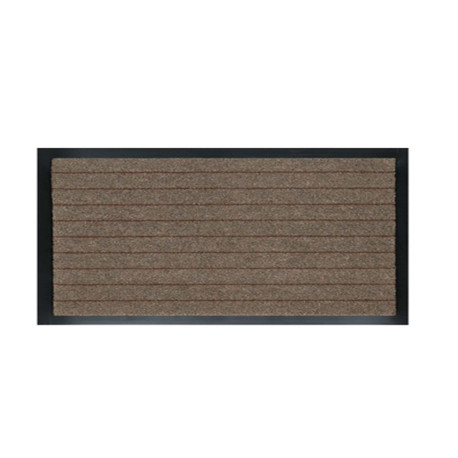 Zerbino asciugapassi Alaska - 40 x 70 cm - marrone - Velcoc