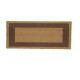 Zerbino Cocco - 60 x 100 cm - fondo in vinile - marrone - Velcoc