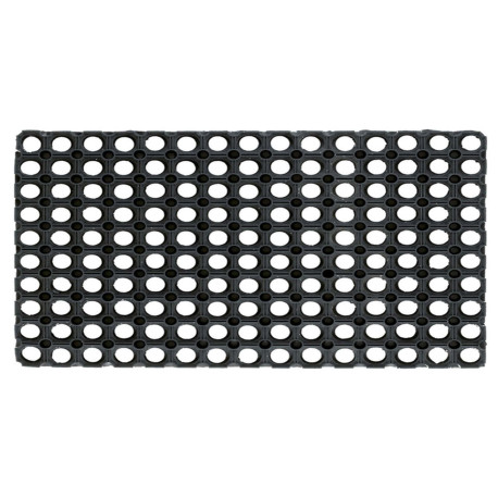 Zerbino Gummy - 100 x 150 cm - nero - Velcoc