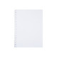 GBC CombBind - 14 mm - 21 anelli - A4 (210 x 297 mm) - 125 fogli - bianco - 100 pezzi pettine per la rilegatura in plastica - p