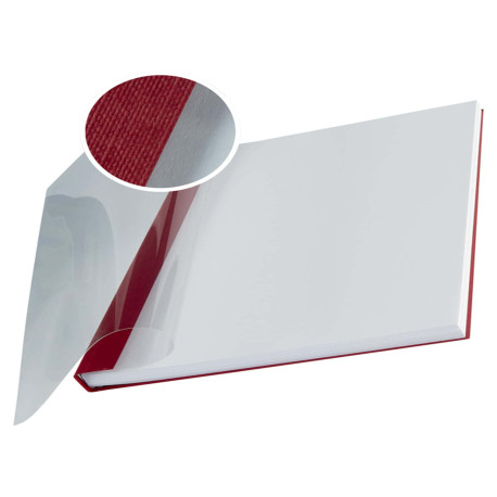 Copertine Impressbind - flessibile - 7 mm - bordeaux - Leitz - scatola 10 pezzi