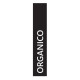 Etichetta adesiva raccolta differenziata - con stampa "ORGANICO" - 45 x 230 mm - vinile - bianco opaco - Medial