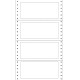 Etichette adesive a modulo continuo TT951 - in carta - corsia singola - permanenti - 140 x 60 mm - 4 et/fg - 100 fogli - bianco