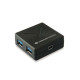 4-Port USB 3.0 Hub- Detachable connection cable
