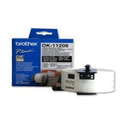 400 ETICHETTE IN CARTA NERO SU BIANCO 38 MM X 90 MM