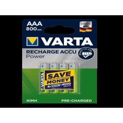 4xAAA 800mAh RR ACCU "R2U" conf.da 4