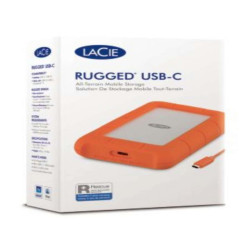 5TB LACIE RUGGED HDD USB-C